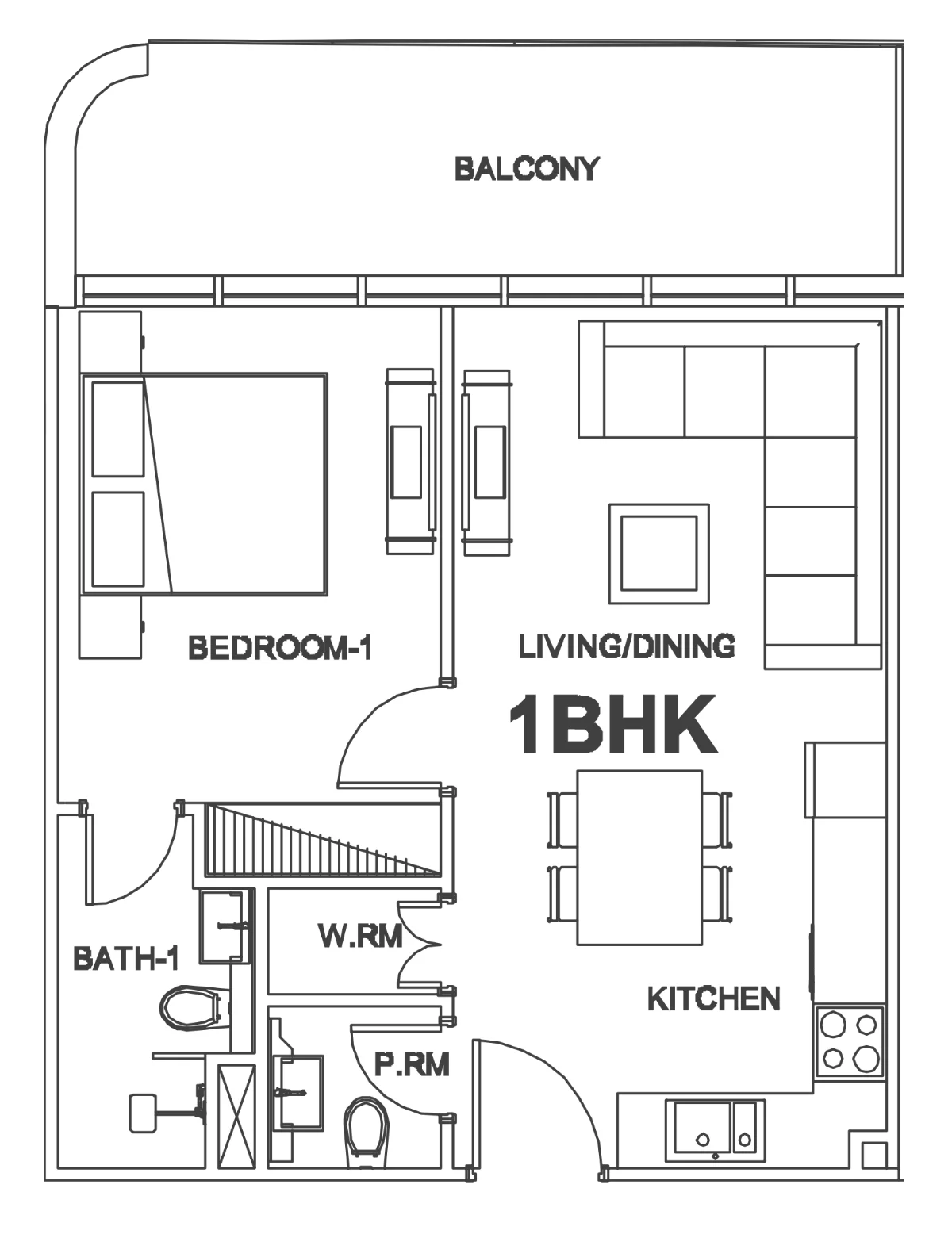 1 Bedroom
